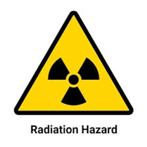 safety sign for radiation